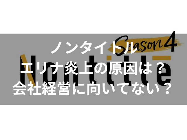 ノンタイトル　エリナ　炎上